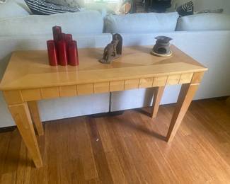 Solid wood sofa table
