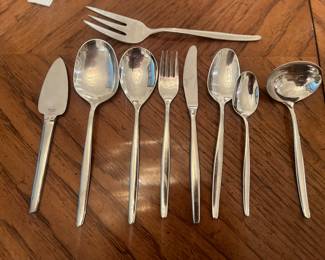 WMF 125 Sterling flatware service for 8
