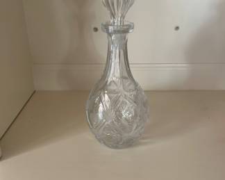 Crystal beverage Decanter