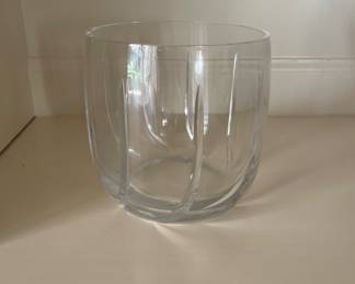 Large glass vase