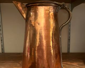 Beautiful vintage copper coffee pot