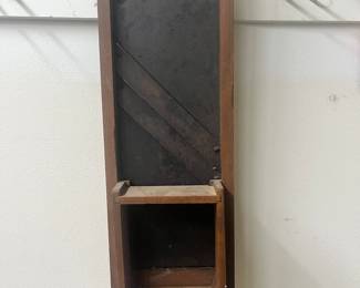 Vintage wooden Indianapolis sanitary blade, Kraut cutter
