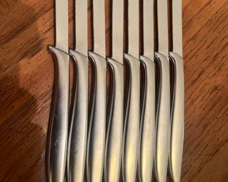 Gerber Miming mid-century stainless steel steak knives