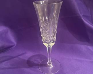 NCHNIE Nachtmann Cut Criss-Cross & Fan Design wine glasses