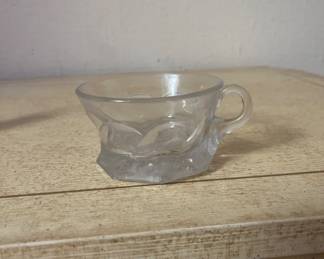 TENNERTON GLASS, TEXAS STAR EAPG STEIMER PUNCH CUPS