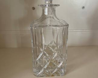 Crystal beverage Decanter