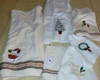 Stitched towels.