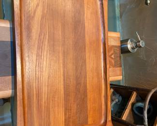 Dansk Teak Tray with Handles