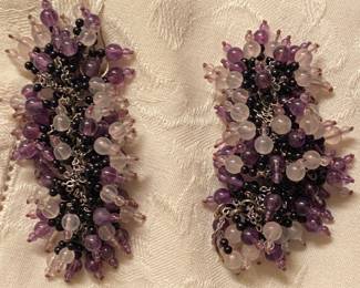 Handmade beaded earrings