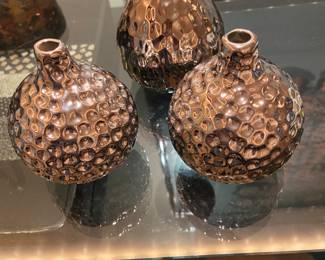 Set Of 3 Bud Vases