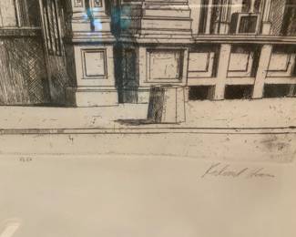 Signature, Richard Haas, Artist Proof