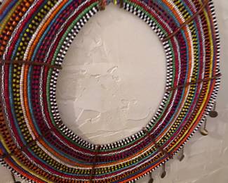 African Beaded Maasai Wedding Necklace
