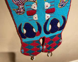 African Yoruba Beadwork Ceremonial Sash, Gorgeous!