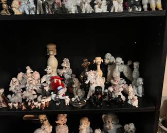 Poodle collectibles