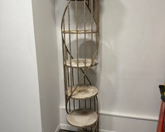 Spiral pedestal. $200. Text or call 312-998-1677 to purchase