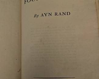 The Fountainhead 1st edition