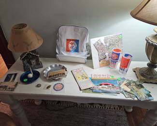 Items from 1939 and 1964 worlds fairs. PLUS the original architecture drawing before the 1964 fair was named