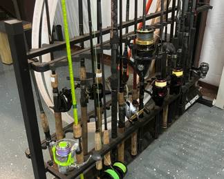 Here are the fishing rods