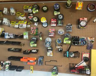 Section 4 = fishing line, hooks, etc. 