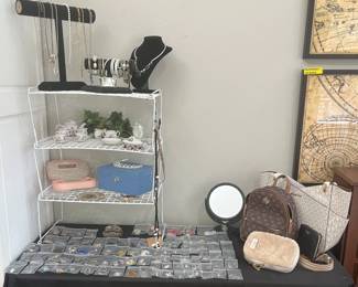 Jewelry and purses