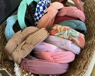 Great headband selection