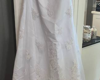 Beautiful wedding dress