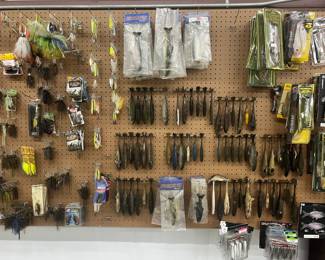Section 2, buck tails and swim bait