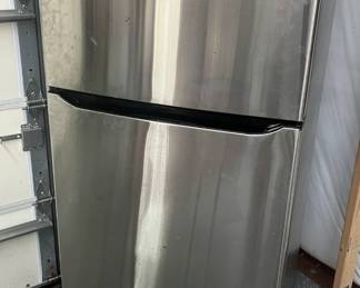 Outdoor LG fridge