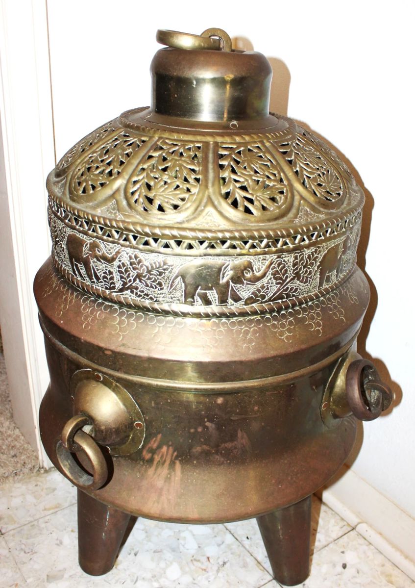 Large Turkish incense burner