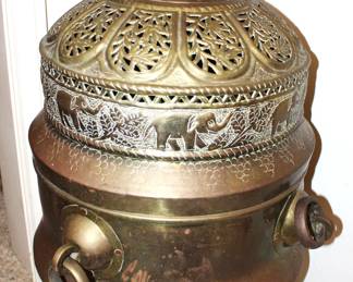 Large Turkish incense burner
