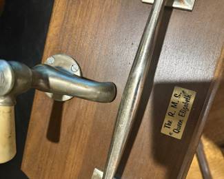 Rms queen Elizabeth ship memorabilia