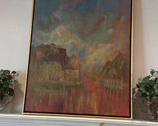 Memphis artist, Nancy Stephenson oil painting