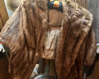 Vintage fur coats