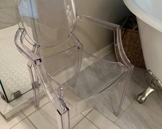 Vintage lucite chairs
