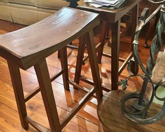Wooden stools