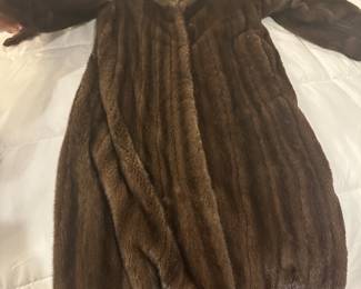 Vintage Beautiful full length mink coat