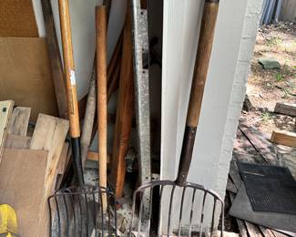 Vintage pitchforks