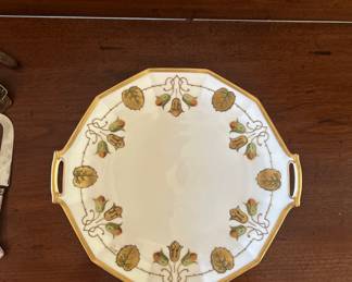 Limoges cake plate.