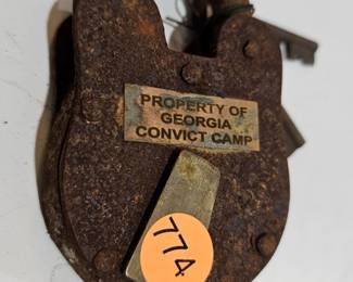 VINTAGE PRISON LOCK