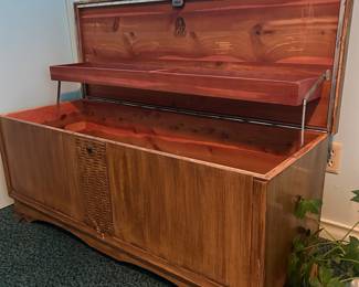MCM Style Lane Cedar Chest