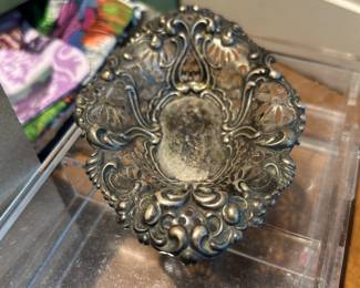 Sterling Silver Trinket box