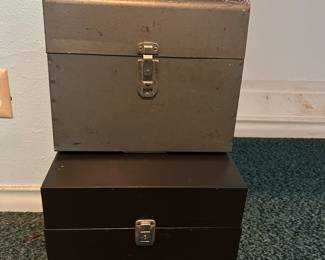 Metal File boxes