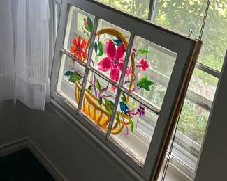 Painted glass