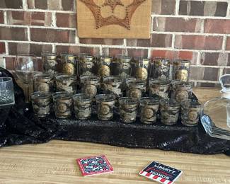 MCM Cera Atlas World Map Cups and glasses