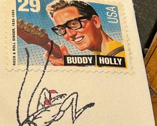 Buddy holly postage