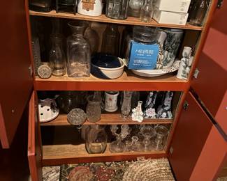 Candle Holders, Vases