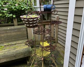 Iron Plant Stand