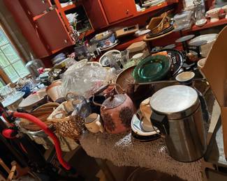 Pots, Pans, Dishes, Home Decor