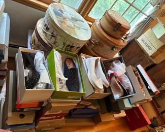 New Shoes, Hat Boxes