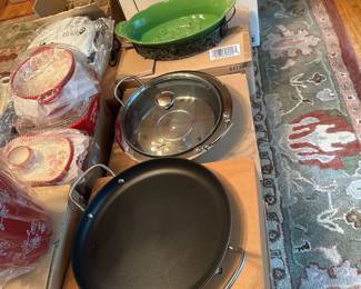 New - Pots, Pans, Serving Dish